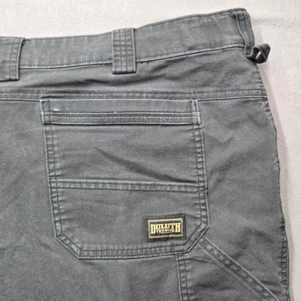 Duluth Trading Co DryFlex Fire Hose Carpenter Shorts Gray Mens 46 Utility Work